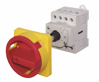 Intreruptor principal cu ax 4poli 25A 10kW