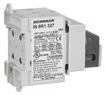 Intreruptor principal modular 63A negru