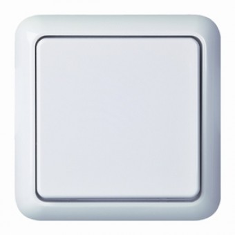 Intreruptor simplu IP44 alba