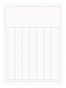 Labeling strips PVC 15x107.5mm, white