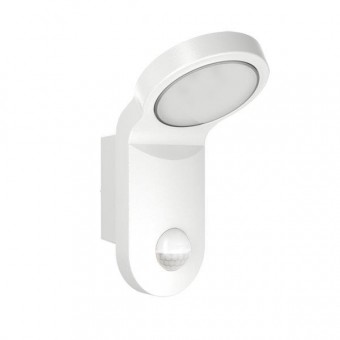Lampa 100 LED 3K cu senzor de miscare cu 140°, alb