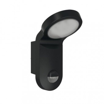 Lampa 100 LED 5K cu senzor de miscare cu 140°, negru