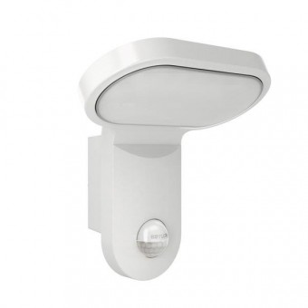 Lampa 200 LED 5K cu senzor de miscare cu 140°, alb