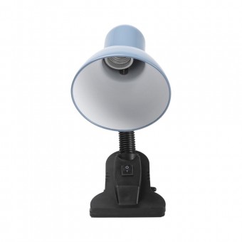 Lampa Birou Clip Bleu 1xE27 60W