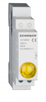 Lampa modulara simpla cu LED, AMPARO, galben, 230V-AC