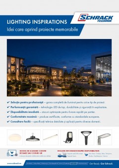 LIGHTING INSPIRATIONS Idei care aprind proiecte memorabile