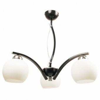 Lustra Dora Negru+Alb 3XE27 60W