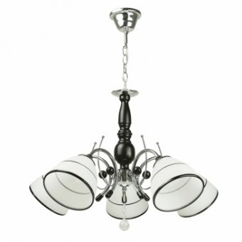 Lustra Dorya Alb+Negru 5XE27 60W