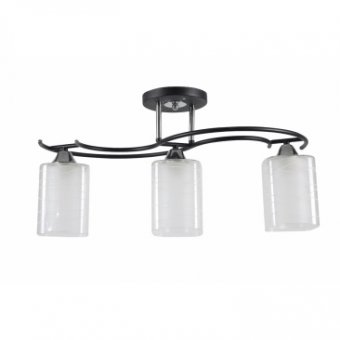 Lustra K Crom+Negru+Alb 3xE27 60W