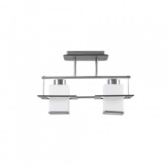 Lustra Kyoto Crom+Negru+Alb 2xE27 60W