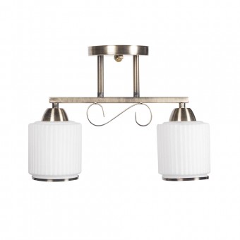 Lustra Milky 2XE27 IP20, alama+alb, Erste