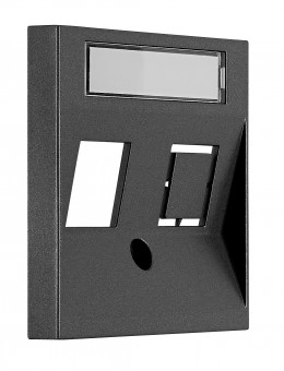 Masca 1*RJ45 ToollessLine, antracit