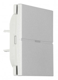 Masca dimmer universal 3-150W, argintiu