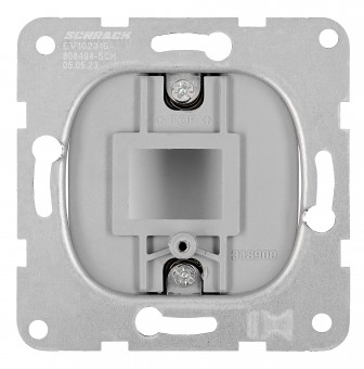 Masca oarba, capac retractabil, placa de suport metalica, an