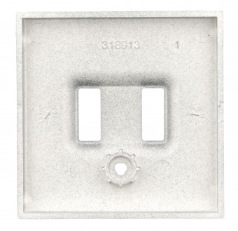 Masca priza dubla de incarcare USB, antracit