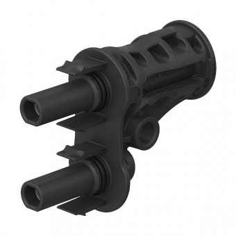 MC4 EVO2 PV Cuplor derivatie mama curent 30A pt cablu 4-6mm²