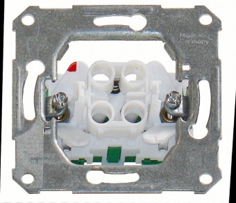 Mecanism buton cu revenire