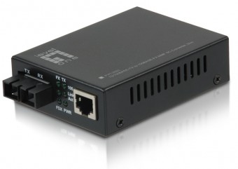 Mediaconvertor 1x RJ45 10/100 - 1x FO SC 100 Multimode 2km