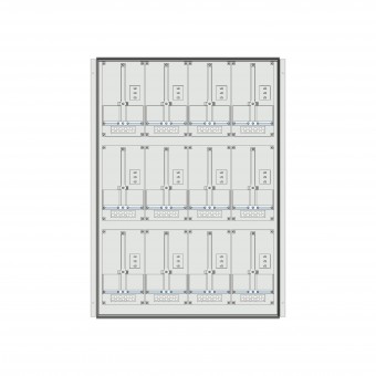 Meter box insert 3-rows, 12 meter boards / 27 Modul heights