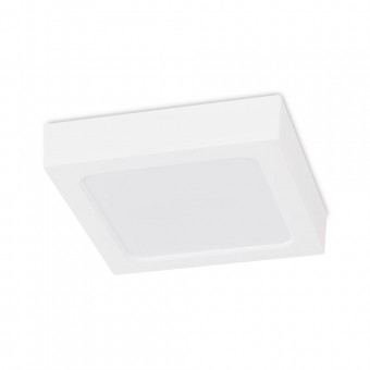 Mini Panou LED Patrat Alb PT 12W 6400K IP44 - HOMELIGHT
