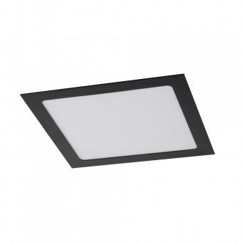 Mini Panou LED Patrat Negru ST 20W 6400K IP40 - NOVELITE