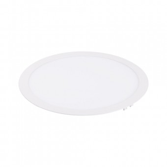 Mini Panou LED Rotund Alb ST 24W 6400K IP40 - NOVELITE
