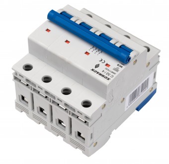 Miniature Circuit Breaker (MCB) AMPARO 6kA, C 32A, 4-pole