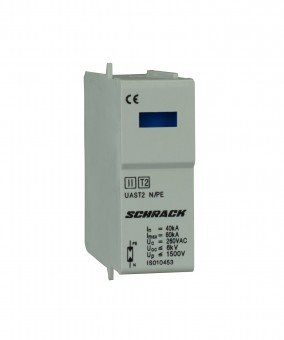 Modul descarcator T2/C, GG 60kA/260V - Seria UAS