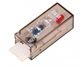 Modul LED rosu 6/24 Vcc +dioda pt.relee PT