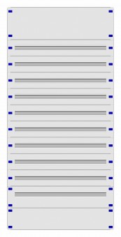 Modular chassis 4-41 for Cable Canal 40mm