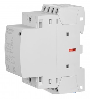 Modular contactor 25A, 4 NO, 24V AC/DC, 2MW