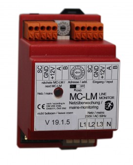 MONITOR LINIE (3-faze cu conectare bus pentru Multi-Control