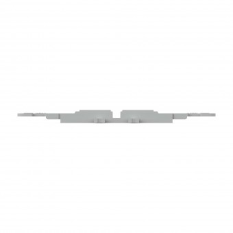 Mounting carrier with strain relief, 3-way, screw mounting