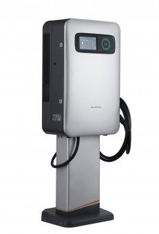 Mounting pole for 1x Sungrow DC Wallbox