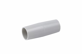 Mufa prelungire tub M63mm, ex. usoara, gri, 8buc