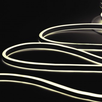 Neon Flex 92 LED Alb Cald IP44 50M