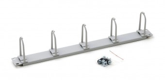 Organizator cabluri 19, 1U, 5 inele de plastic mari 40x83mm