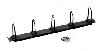 Organizator cabluri 19,1U,5 in plastic mari 40x83mm RAL9005