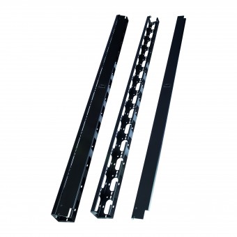 Organizator vertical de cabluri,pt. dulapuri DT,SET 47U, ngr