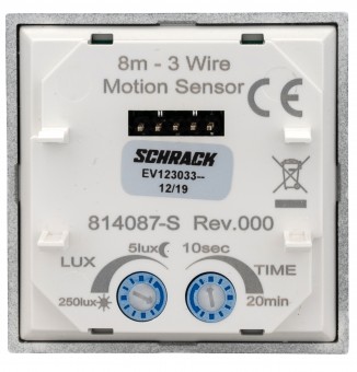 Ornament detector misc (I/Auto/0), 180°,8m, 3fire,,argintiu