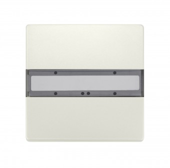 Panou 1 pereche taste, fara LED de stare, alb titan