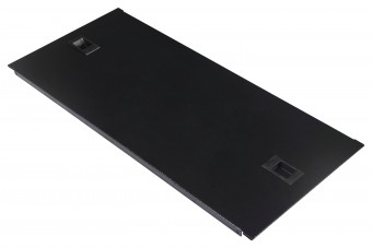 Panou orb 19, cu click, 5U, negru RAL 9005