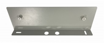 Parallel wall bracket white f.emergency luminaires design C1