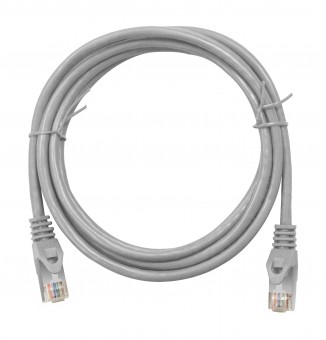 Patchcablu Cat.5e ecranat RJ45 gri 15m