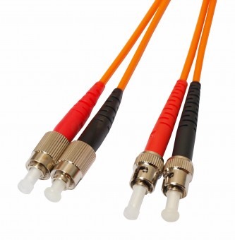Patchcablu duplex, ST/FC, 50/125µm OM2 2m