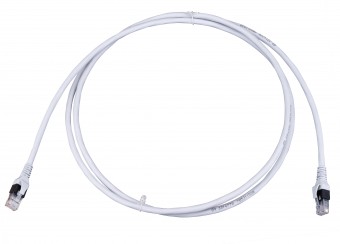 Patchcablu neecranat C6a RJ45U 10 GB, LS0H, gri, 30m