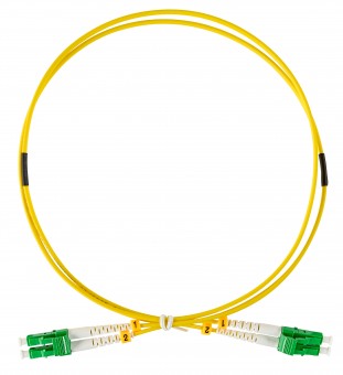 Patchcord Duplex LC/APC  /  LC/APC, 9/125µm OS2, LS0H-3, 5m