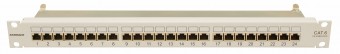 Patchpanel 19 Cat.6 ecranat 24xRJ45G