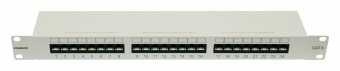 Patchpanel Cat.6 neecranat 24xRJ45U RAL7035