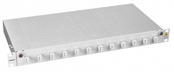 Patchpanel FO 19, 1UV, culisant, pentru 4 fibre, LC, MM
